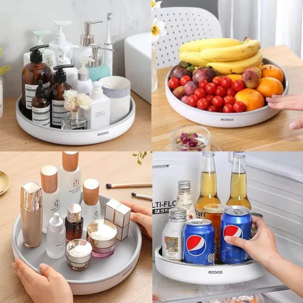 Plateau rotatif en plastique