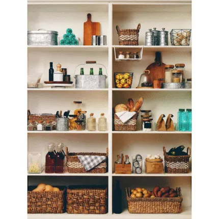 Panier de Rangement Suspendu Sous Étagère – Gagnez de l’espace instantanément sans perçage (Organisateur de Placard) - Image 4